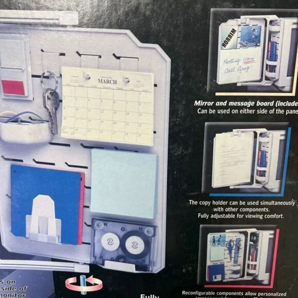 SPECTRUM The Flipside Multi-function Work center Organizer New In Box‎ 1997 USA